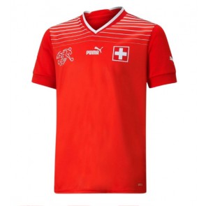 Lacne Muži Futbalové dres Švajčiarsko MS 2022 Krátky Rukáv - Domáci